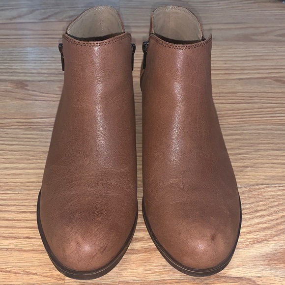 Lucky Brand-Women's Basel Leather Booties 8.5 - Picture 8 of 8